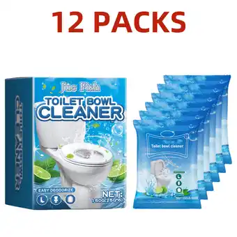 Walmart 12 Pack Toilet Cleaner - Self Activating Miracle Powder for Toilet Bowl Cleaning（300g） offer