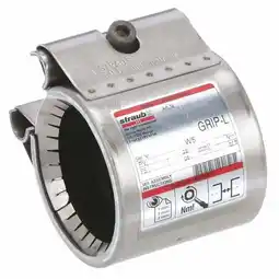 Walmart Straub Grip L Pipe Coupling,316SS,2Pipe G20450 offer