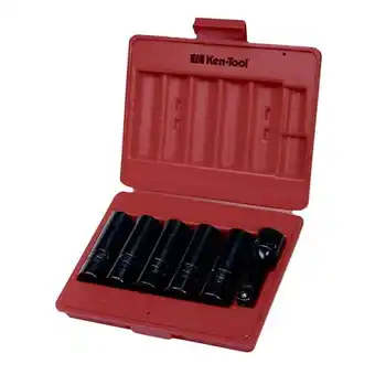 Walmart Ken-Tool Deep Thinwall Impact Socket Set,6 Pc. KEN30113 offer