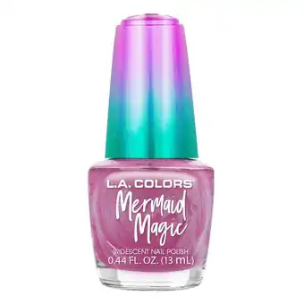 Walmart L.A. COLORS Mermaid Magic Nail Polish, Pink Pearl, 0.44 fl oz (Pack of 1) offer