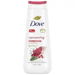 Walmart Dove Rejuvenating Body Wash Pomegranate & Hibiscus 20.0 fl oz offer