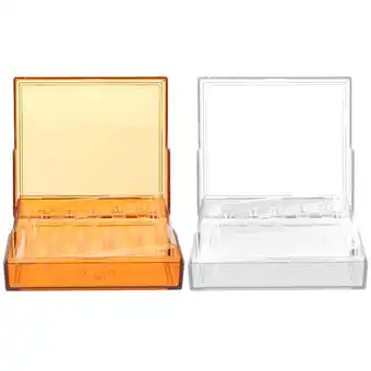 Walmart 2 Pcs Clinic Syringe Case Holder Plastic Injector Container Storage Box Medical Infusion Injectors offer