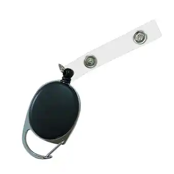 Walmart yelldesk Deals New Retractable Reel ID Badge Lanyard Name Tag Key Card Belt Clip offer