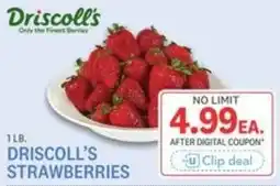 Kings Food Markets Driscoll's strawberries offer