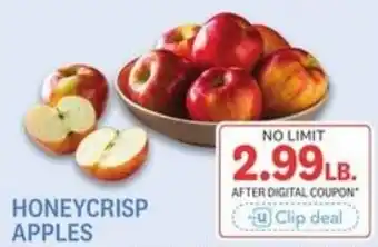 Kings Food Markets Honeycrisp apples offer