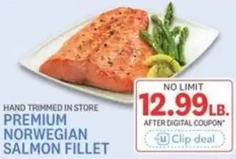 Kings Food Markets Premium norwegian salmon fillet offer