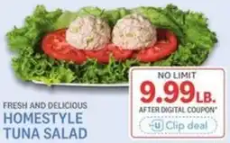 Kings Food Markets Homestyle tuna salad offer