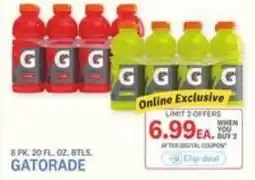 Kings Food Markets Gatorade offer