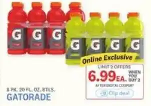 Kings Food Markets Gatorade offer