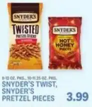 Kings Food Markets Snyder's twist snyder's pretzel pieces offer