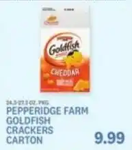 Kings Food Markets Pepperidge farm goldfish crackers carton offer