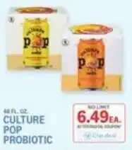 Kings Food Markets Culture Pop Probiotic offer