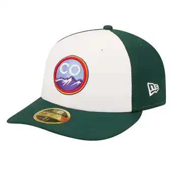 Walmart Men's New Era Green Colorado Rockies 2022 City Connect Low Profile 59FIFTY Fitted Hat offer