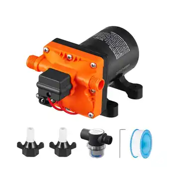 Walmart KFFKFF 12V 55 PSI Water Pressure Diaphragm Pump Self-Priming Pump 3.5 GPM Boat RV offer