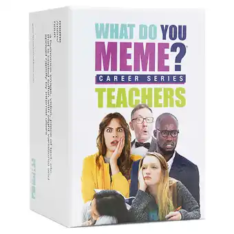 Walmart What Do You Meme? Teacher's Edition - The Adult Party Card Game offer