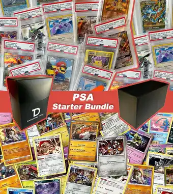 Walmart Pokemon PSA Starter Bundle - 40 Holo and High HP Cards, New offer