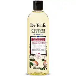 Walmart Dr Teal's Shea Butter Moisturizing Bath & Body Oil, 8.8 fl oz offer