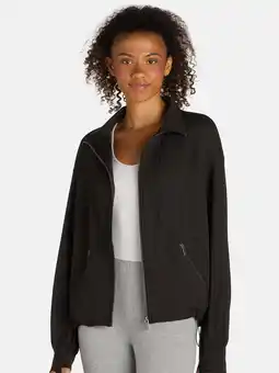 Walmart Avia Women's Seamed Vented Jacket with Zip Pockets, Sizes XS-XXXL offer