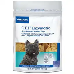 Walmart C.E.T. Enzymatic Oral Hygiene Chews for Dogs Small offer