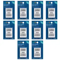 Walmart Hello Hobby Size 100/16 Denim Sewing Machine Needles (50 Count) offer