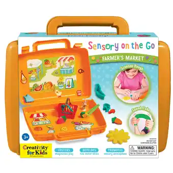 Walmart Creativity for Kids Sensory On The Go: Farmers Market, Sensory Toys for Toddlers Ages 3-4+ offer