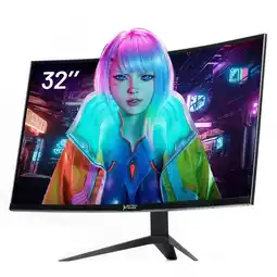 Walmart Skytech Gaming Stardust 32 inch QHD Computer Curved Monitor Black G-Sync 165Hz offer