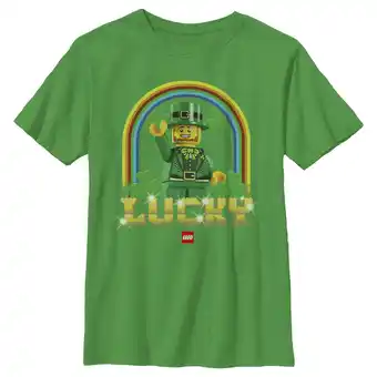 Walmart Boy's Lego St. Patrick's Day Lucky Leprechaun Graphic Tee Kelly Green X Large offer