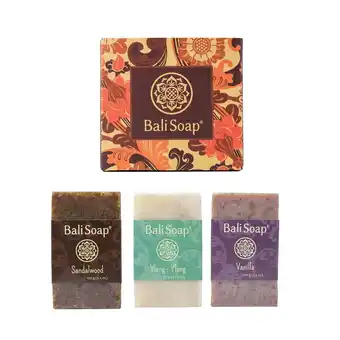 Walmart Bali Soap - All Natural Soap Bar for Women and Men, All Skin Type, Handmade, Vegan 3.5 oz, 3 Bars offer