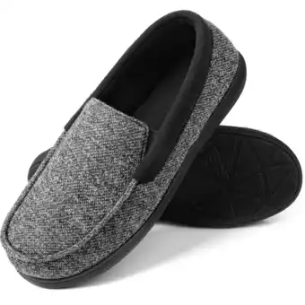 Walmart ROCK&DOVE Footwear Men's Arch Support Moc Slipper offer