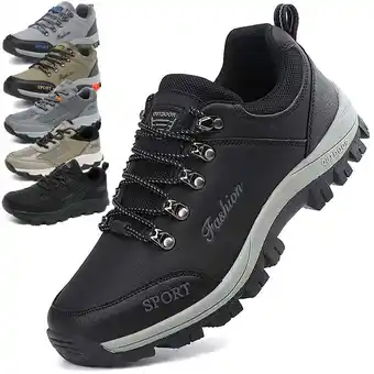 Walmart Mens Sneakers Leather Running Shoes Trainers Sneaker Casual Hiking Shoes offer