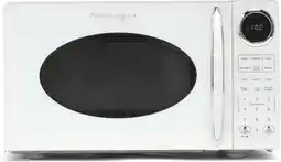 Walmart Nostalgia Modern Retro 0.7 Cu. ft. 700-Watt Microwave Oven, Black offer