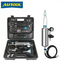 Walmart Autool C100 Non-Dismantle Fuel Injector Cleaning Machine, 600ML, 140PSI, Automotive Specialty Tools offer