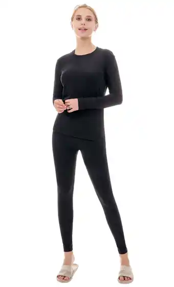 Walmart LANBAOSI Women Winter Thermal Underwear Base Layers Long Johns Set Size S offer