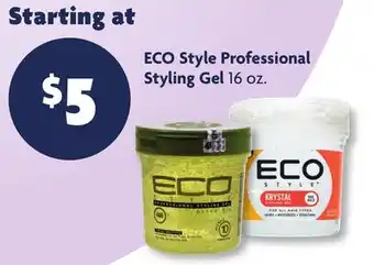 Family Dollar ECO Style Professional Styling Gel offer