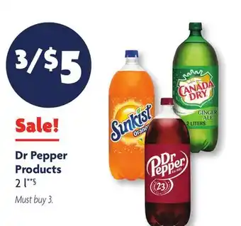 Family Dollar Dr Pepper Products offer