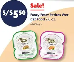 Family Dollar Fancy Feast Petites Wet Cat Food offer