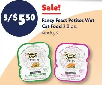 Family Dollar Fancy Feast Petites Wet Cat Food offer