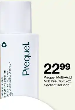 Target Prequel Multi-Acid Milk Peel 7.6-fl.-oz. exfoliant solution offer