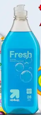 Target up&up 28-fl.-oz. liquid dish soap offer