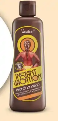 Target Vacation Instant Vacation 5-fl.-oz. SPF 30 bronzing lotion offer