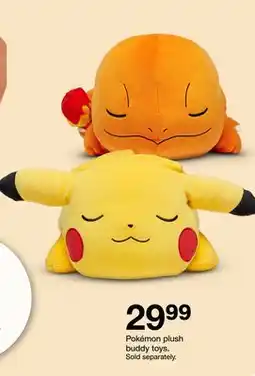 Target Pokémon plush buddy toys offer