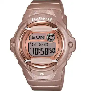 Walmart Casio Women's Baby-G Rose Gold-Tone Watch BG169G-4 offer