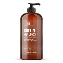 Walmart Botanic Hearth Biotin Shampoo with Ginger Oil & Keratin, 16 fl oz offer