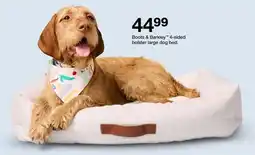 Target Boots & Barkley 4-sided bolster large dog bed offer