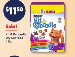 Family Dollar Kit & Kaboodle Dry Cat Food offer