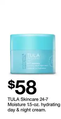 Target TULA Skincare 24-7 Moisture 1.5 - oz. hydrating day & night cream offer