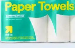 Target up&up 4-pk. triple roll paper towels offer