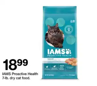 Target IAMS Proactive Health 7-lb. dry cat food offer