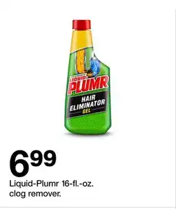 Target Liquid-Plumr 16-fl.-oz. clog remover offer