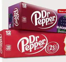 Target Dr Pepper, Canada Dry and more 12-pk. soda offer